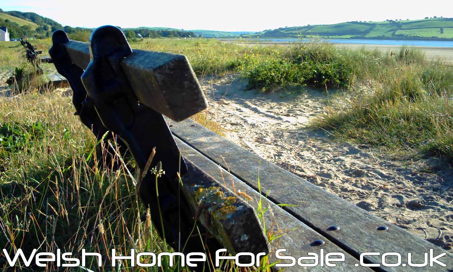 Llansteffan Beach, Carmarthenshire, South West Wales